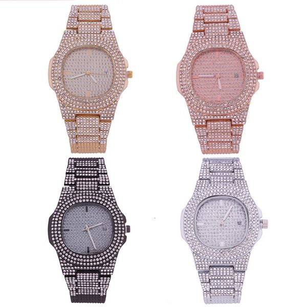 

2020 new women fashion watches elegant diamonds stainless steel band watches quartz casual wristwatches lady watch wrist watch clock hours, Silver
