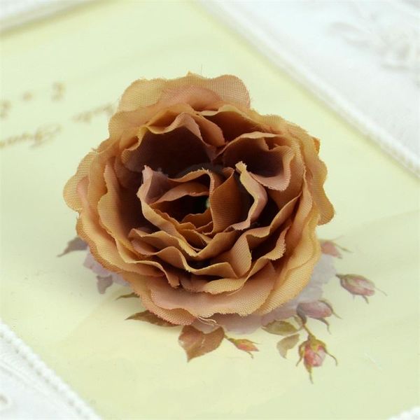 

10 шт. европейский искусственный шелковый пион цветочные головы для свадьбы домашняя вечеринка украшения diy невеста букет дешевый мини подд