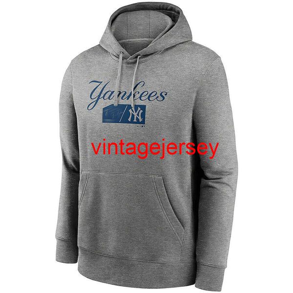 

2021 new york team lettering club pullover hoodie grey s-3xl, Blue;black