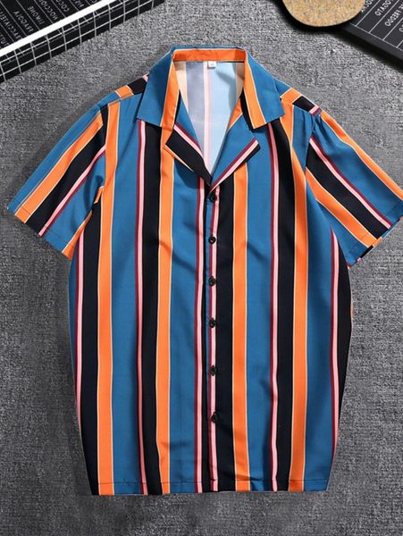 

men vertical striped shirt p5kl#, White;black