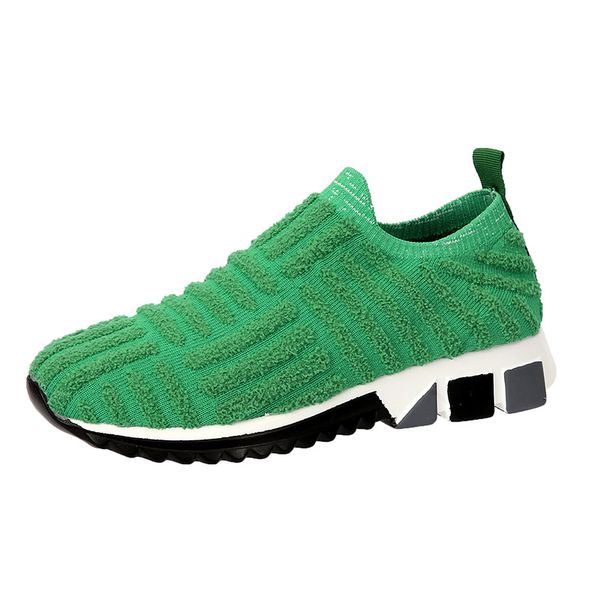 

2022 casual shoes women's short plush mesh breathable sneakers xx115, Black