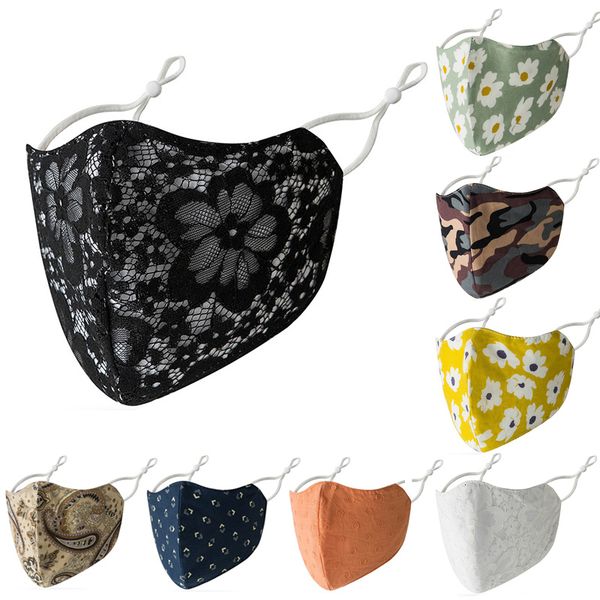 

factorywk5q2020 halloween designer black mask reusable cotton face masks adjustable ear buckle breathable dustproo