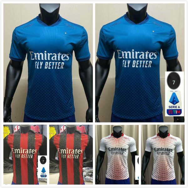 

player version #11 ibrahimovic soccer jerseys home 2021 men third soccer shirt #13 romagnoli #10 calhanoglu football uniforms customized, Black;yellow
