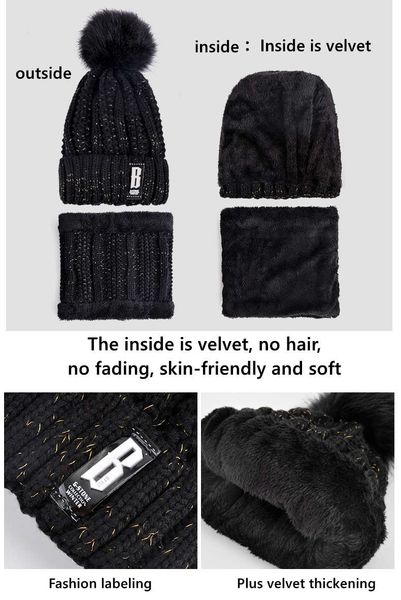 

street dance hip hop hat cotton spring autumn toddler cap scarf for boys girls winter warm solid color hat, Black;white