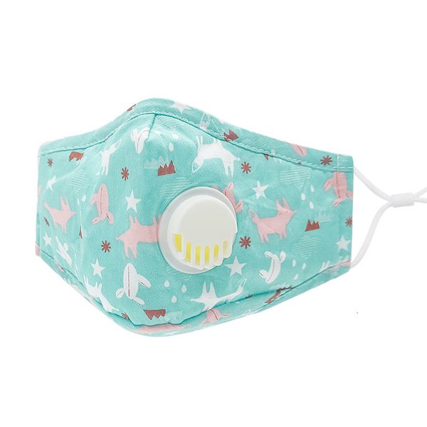 

ujvl5u factory price design child kids masks cartoon animals boys girls white valve mouth mask anti pollution print fox bear br 7 n