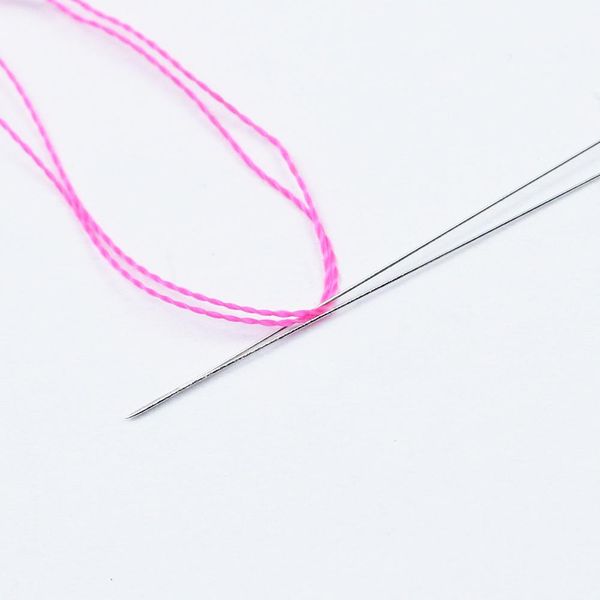 

btfbes 5pcs central opening jewelry beading needles stainless steel pins jewelry bracelets handmade making beads diy accessories bbygmk