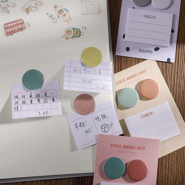 

mohamm 60pcs index nicky notes notepad memo pad dot наклейки канцтовары офисные школьные принадлежности аксессуары f bbyrmh wrhome, Purple;pink