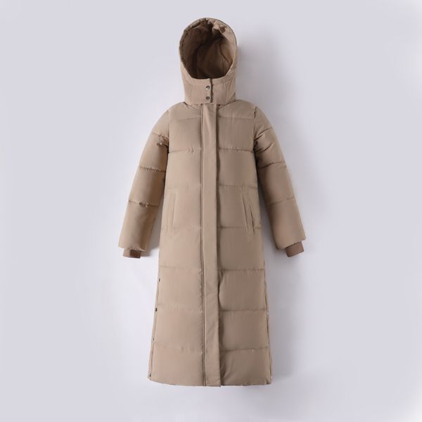 

2021 newx-long coat ladies winter jacket women hooded collar plus size thick cotton padded women's mzn9, Black