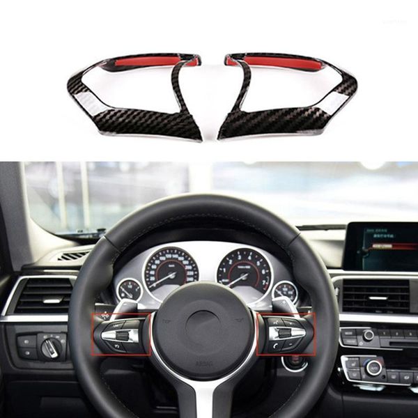 

carbon fiber steering wheel frame decoration cover trim for m3 m4 m5 x5m1