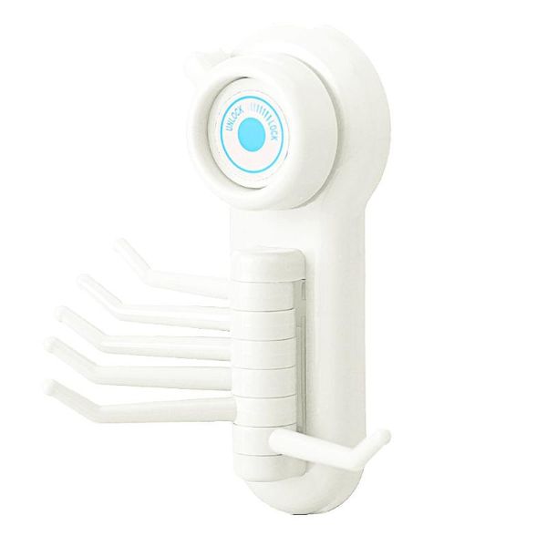 

new multifunction strong adsorption plastic 6 claw hooks hanger vacuum sucker