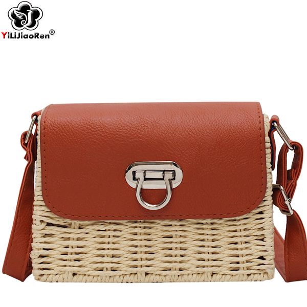 

hbp fashion handmade woven messenger straw bag small summer beach bags for women 2019 luxury handbags women bags designer borsa mare