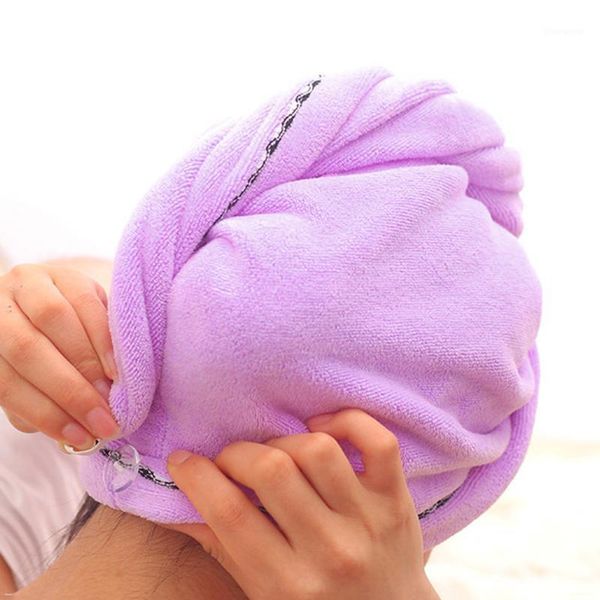 

hair wrap towel super absorbent turban drying cap for home microfiber quick dry1