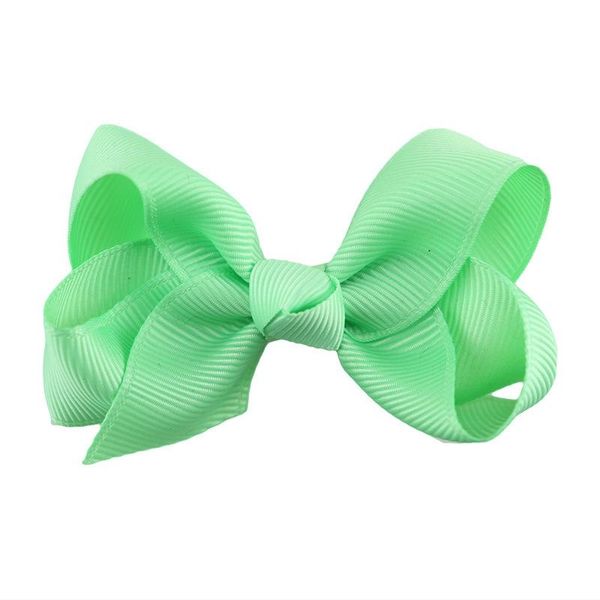 

2pcs lot boutique handmade colorful solid ribbon grosgrain hair bow with clips for kids girls hair accessories bbyozf sweet07, Black;brown