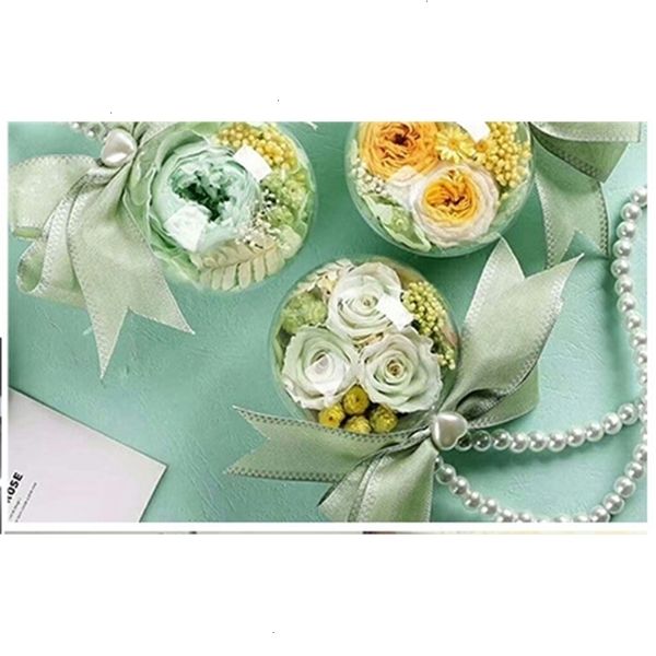 

factory8congift factoryg6mvclear 80mm opening candy box plastic transparent fillable ball baubles decor wedding christmas tree deco