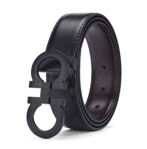 

designers belt for mens fashion genuine leather belts big buckle cintura ceintures belt womens waistband, Black;brown