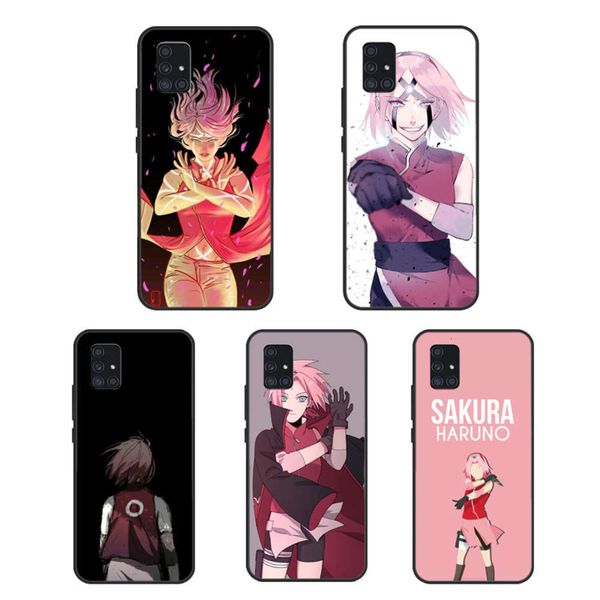 

naruto sakura haruno for samsung a51 a71 a31 a11 a20e a21s case for galaxy m31 m21 a10 a30s a40 a50 a70 cover4fre