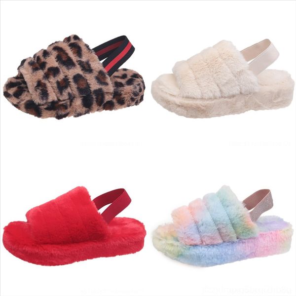 

k4ev women's new cozy memory soft slippers fuzzy wool-like slipper fleece lined plush plush open toe for kid home foam slippers w, Black