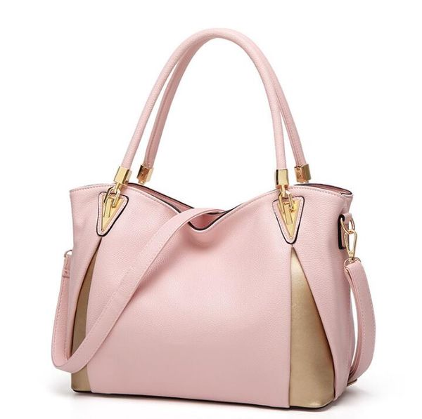

hbp women shoulder bag lychee pattern woman purse color matching female handbags lady fashion tote mommy sswy-1854# fen