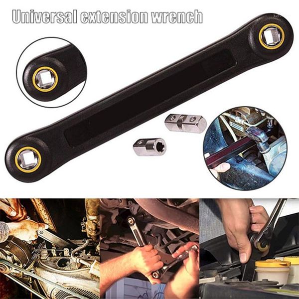 

lber universal extension wrench 3/8 inch spanner screw nut wrench automotive tool diy key set convenient handhold hand tools1