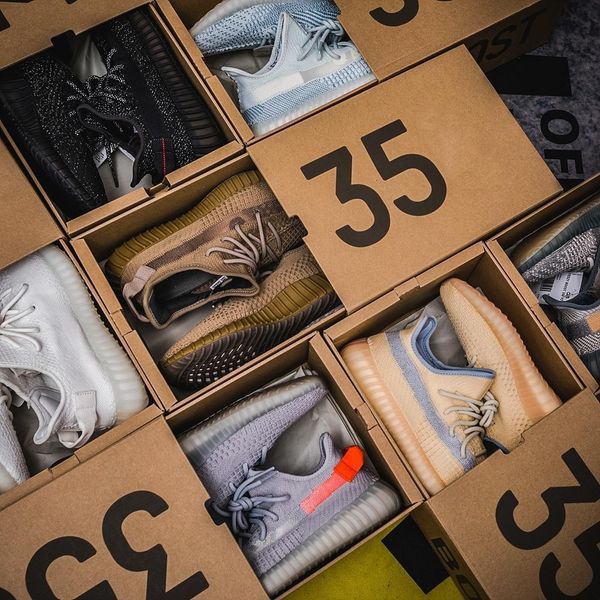 

fast ship 2020 kanye west men women running shoes cinder zebra tail light ref