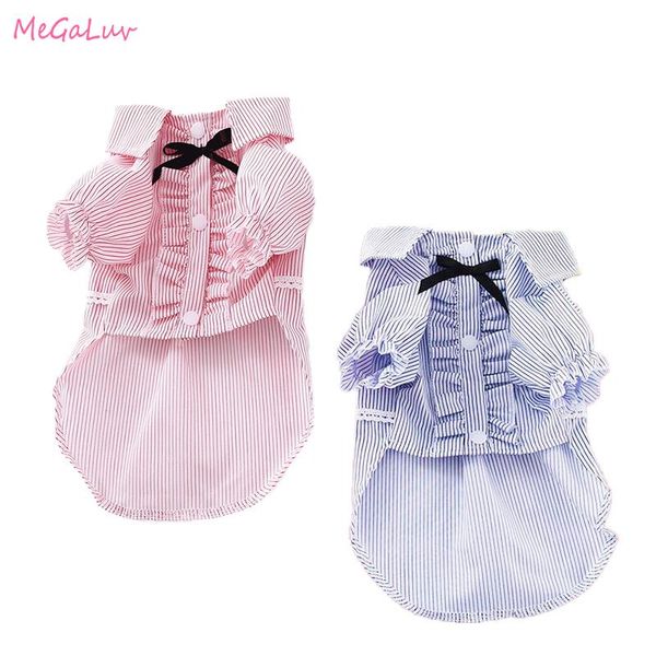 

dog apparel summer and autumn indoor soft pets cats nightwear shirt puppy pajamas costume pet clothing nightgown sleepwear for small