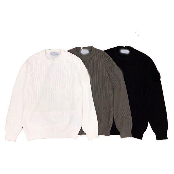 

2022 new cp toney men's sweaters designer hoodie stones sweatshirt island women men sweater pullover letter badge embroidery solid colo, White;black