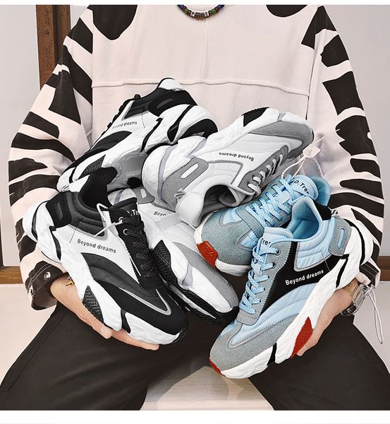 

outdoor walking platform running shoes for women men tripe black white three color foam mens trainers scarpe zapatos chaussures 40-45