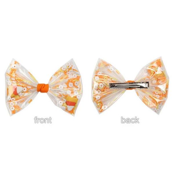 

ins 4.5inch clear bows girls hair clips cute baby bb clips girls barrettes kids hair barrettes baby accessories, Slivery;white