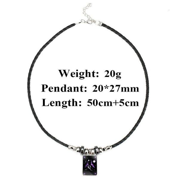 

dark 12 constellation sign glow in the fashion jewelry women necklace mens necklaces21rx