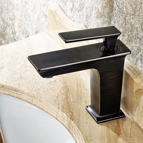 

bathroom sink faucets brass oil rubbed bronze orb black faucet bath vessel basin mixer tap cold water 22a1331a