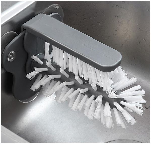 

2 in 1 drink mug wine suction cup cleaning brush gadgets cup scrubber glass cleaner bottles brush sink kitchen acc bbykip