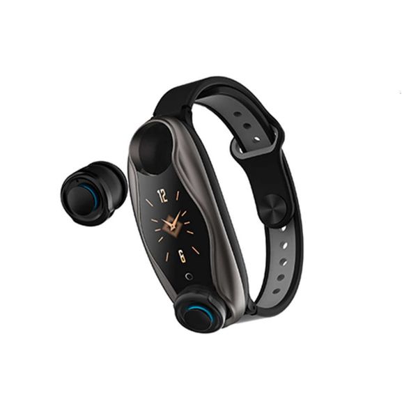 

t90 2 1 smart watch, waterproof, with tws headset, new in 2