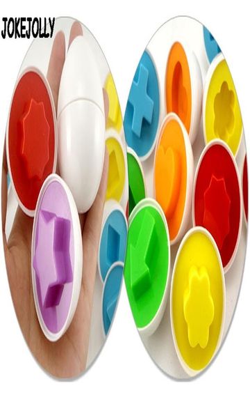 

4pcs set learning education toys mixed shape wise pretend puzzle smart eggs plastic screw baby kid learning toys gyh wmthpg mywjqq