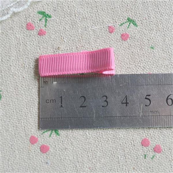 

bows 35mm kids girl all-inclusive ribbon lined clips double prong resin alligator clip children hair accessories headwea