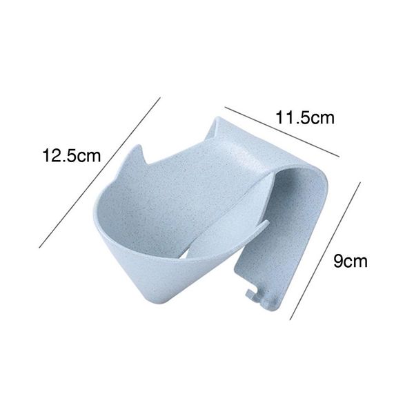 

drain soap box sucker soap holder dish bathroom organizer storage box plastic tray holder container wall-mounted punch-new q bbyxej