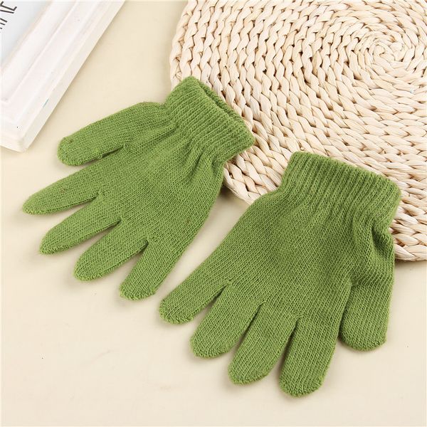 

girl 9 magic color fashion children's boys kids stretching knitting winter warm gloves sz534