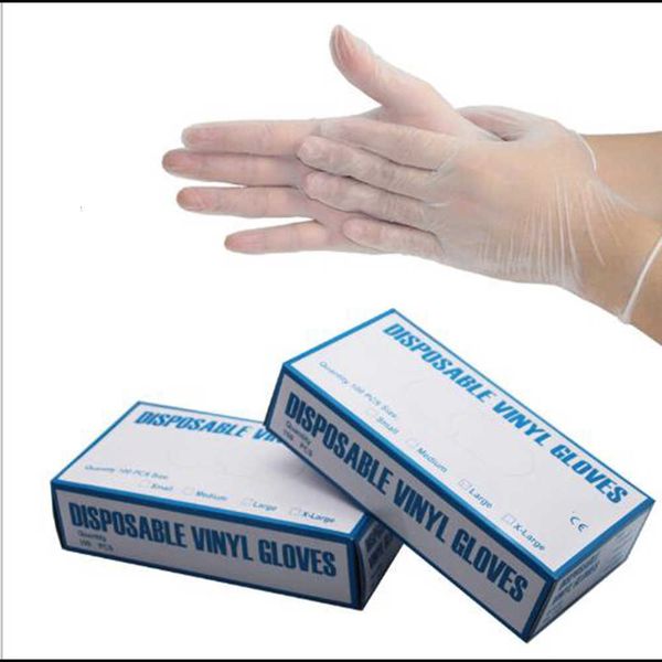 

factoryqk2qfood grade anti-static plastic gloves disposable vinyl for cleaning cooking restaurant kitchen acc