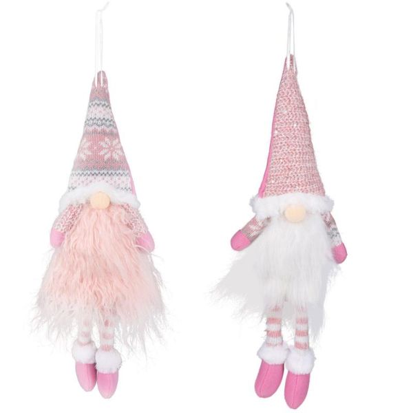 

2pcs gnome doll hanging decor christmas hanging pendant xmas tree ornament
