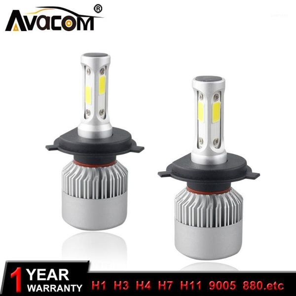 

avacom car headlight bulbs h7 led h4 interface for h1, h3, 880,881,h27,9012,h11,h8,h99005,hb3,h10,9006,hb4,9012,hir2 6500k1