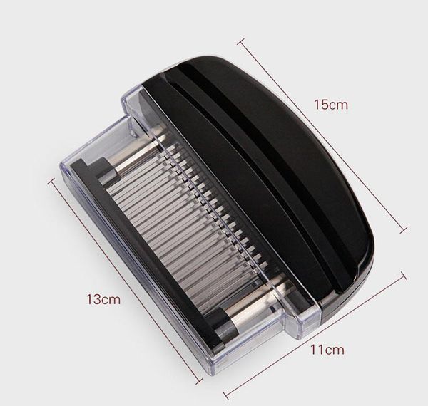 

new 48 blades needle tenderizer stainless steel knife meat beaf steak mallet meat tenderizer hammer pounder cooking tools bbyzifp lg2010