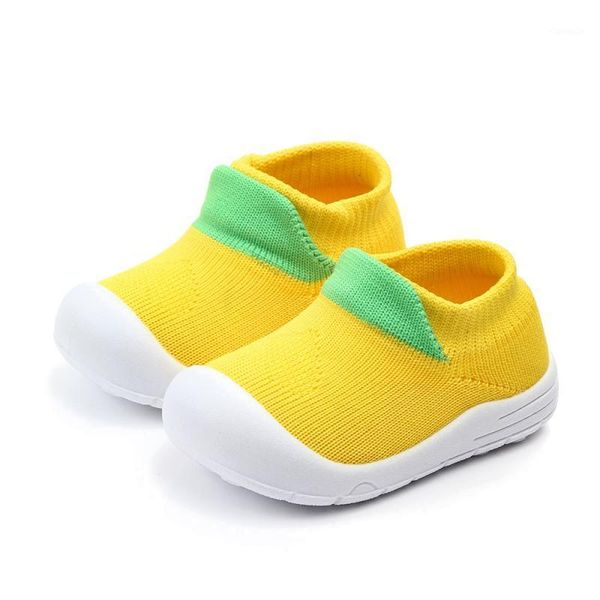 

first walkers baby shoes knit cotton girl boy anti-slip sneakers toddler soft soled infant sport shoe1