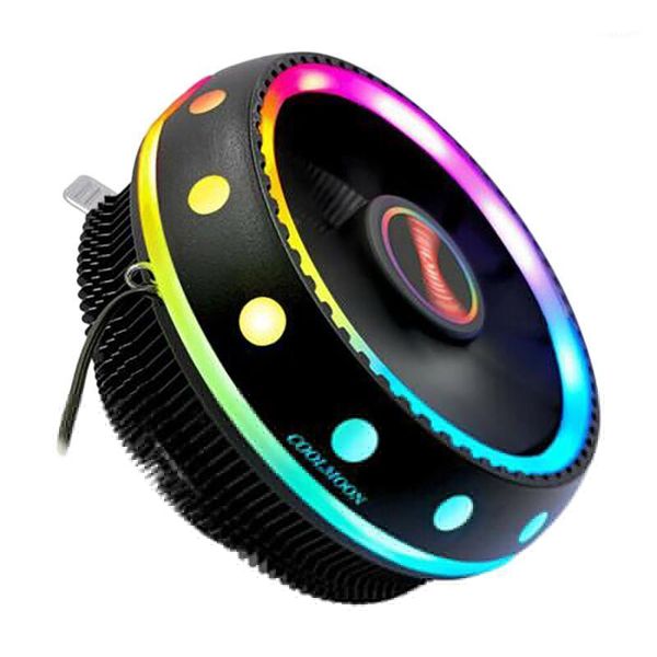 

fans & coolings coolmoon rgb cpu cooler heatsink led 12v for amd pc processor deskcooling radiator1