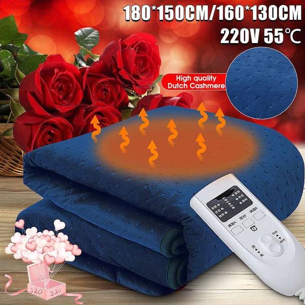 

35-55 degree electric blanket heater double size body warmer heated blanket thermostat electric heating heating