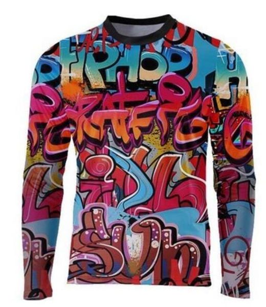 

new motorcycle jersey polyester quick-drying long-sleeved off-road shirt bike speed surrender t-shirt motorcycle racing suit customizati