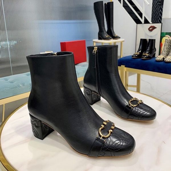 

black ankle apartment round toe fashion new european style lace-up boots woman platform genuine leather shoes g3cv
