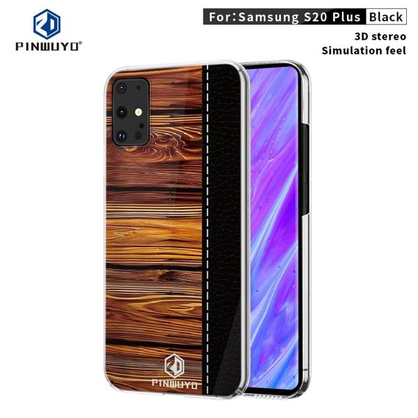 

for galaxy s20 plus pinwuyo pindun series slim 3d flashing all-inclusive pc case