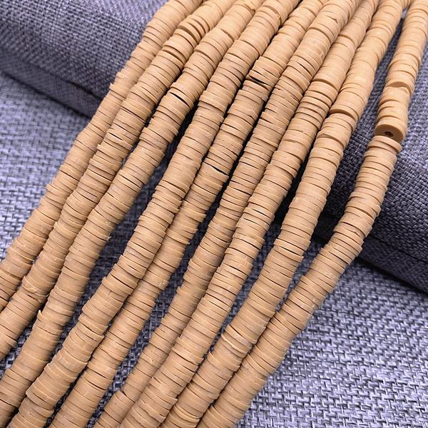 

6мм плоские круглые цвет полимерная глина бусины срезах для девочек браслет изготовление diy necklacebracelet аксессуары bbyrfp hotclipper