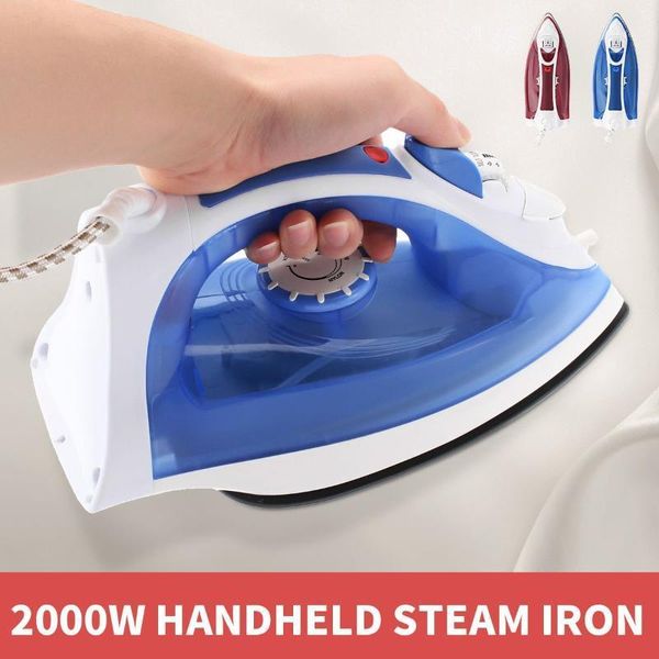 

laundry appliances 2000w steam iron for clothes 270ml 3 level adjustable vertical electric irons self-cleaning travel portable ironing steam