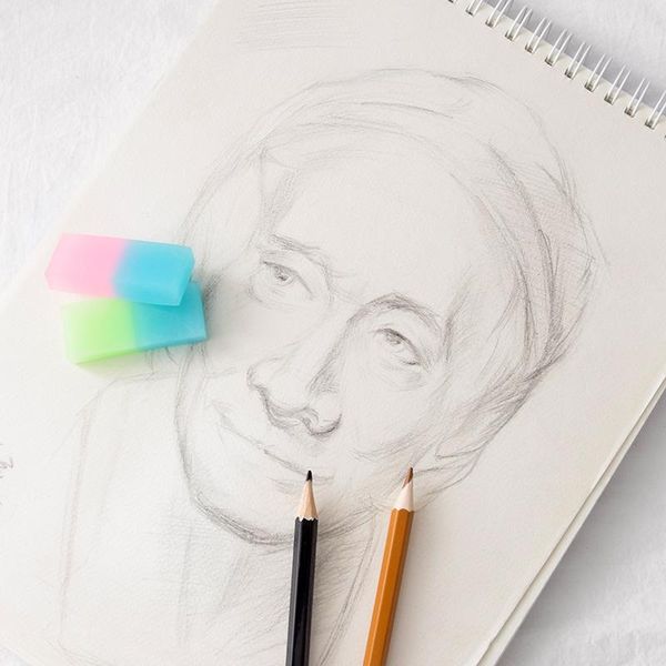 

1 шт. creative симпатичные джелли цвет ластик студент карандаш эрасеры искусство эскиз коррекция рисования инструмент канцтовары поставки h