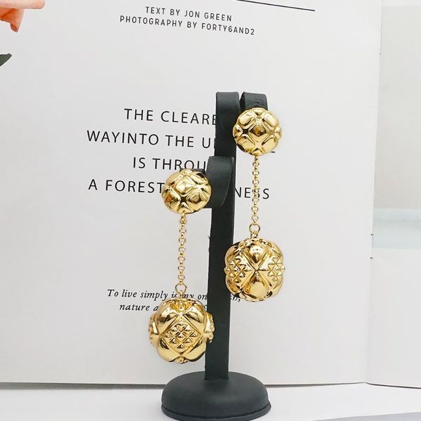 

dangle & chandelier earings fashion jewelry 2021 hanging long chain drop earrings women gold sliver colors ladies wedding party gift, Silver